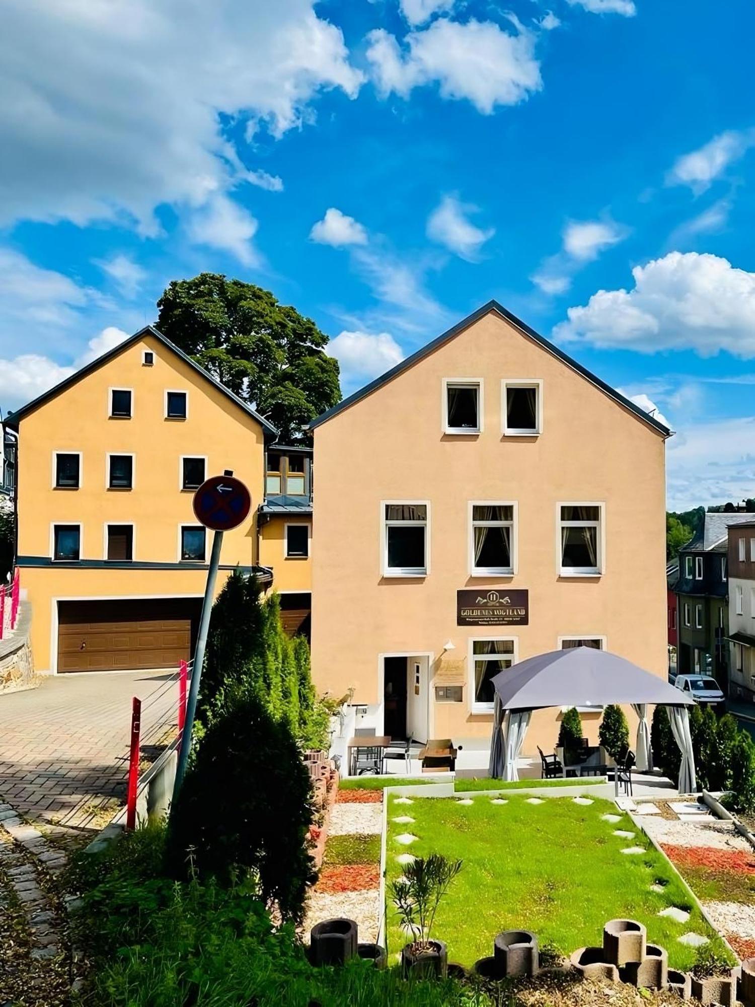 Pension Goldenes Vogtland Adorf ภายนอก รูปภาพ