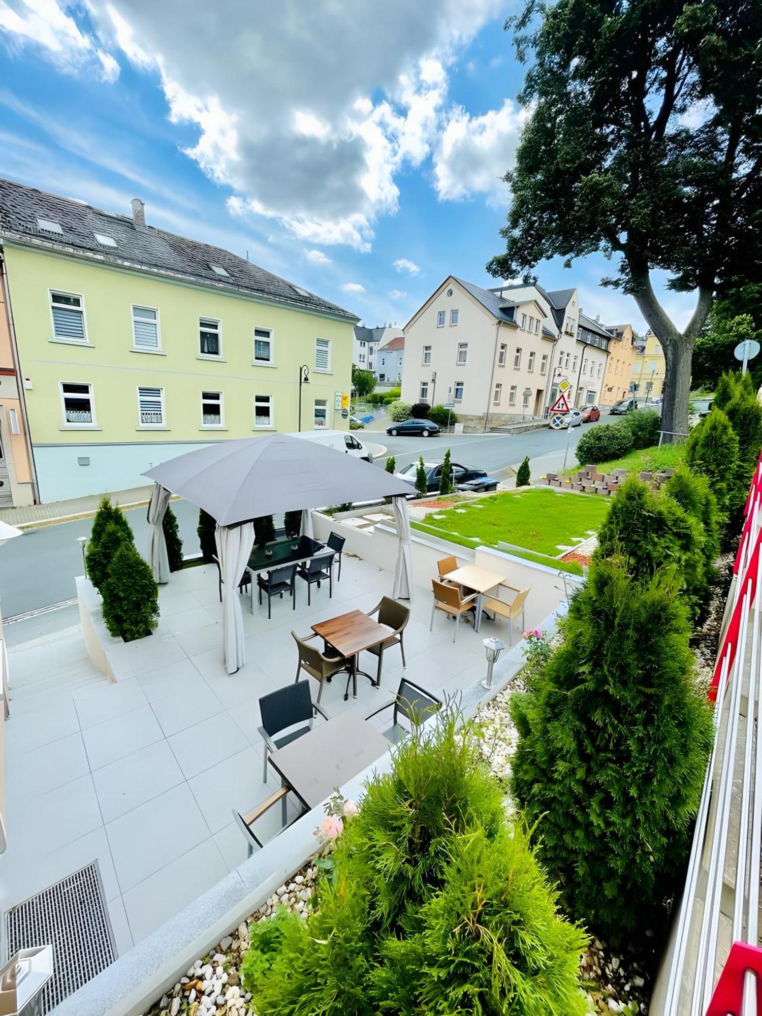 Pension Goldenes Vogtland Adorf ภายนอก รูปภาพ